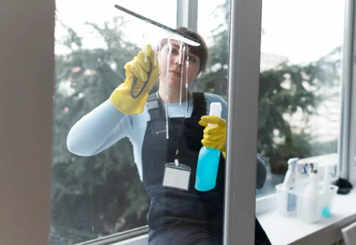 Nettoyage de vitres intérieures et extérieures à Cornusse